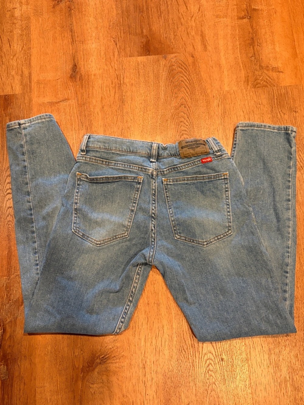 Wrangler Light Blue Denim Jeans with Red Tab